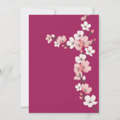 Elegante 50e verjaardag uitnodiging voor vrouwen (Achterkant)