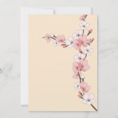 Elegante 50e verjaardag uitnodiging voor vrouwen (Achterkant)