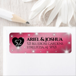 Elegante 52e Starrobijn Huwelijksjubileum Etiket