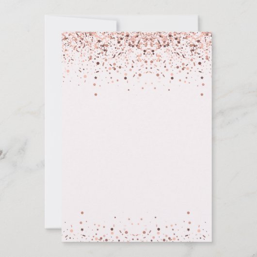 Elegante 60e bloemenverjaardag uitnodiging (Achterkant)