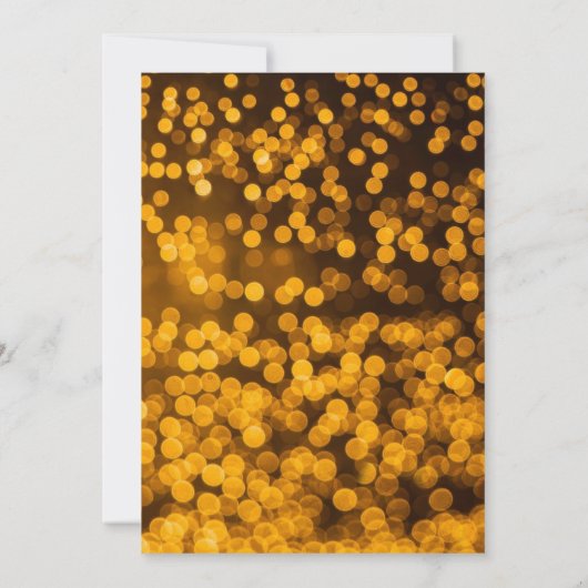 Elegante 60e verjaardag Goud Zwart Custom Foto Kaart (Achterkant)