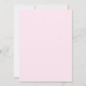 Elegante 70e verjaardag uitnodiging met gouden pai (Achterkant)