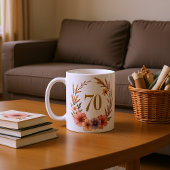 Elegante 70ste verjaardag Mok voor oma – Boho Chic