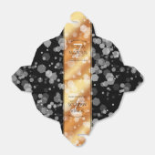 Elegante 7e koperen huwelijksverjaardag bedankdoosjes (Uitgevouwen)