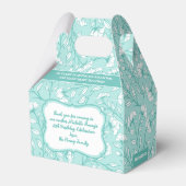 Elegante 80ste (tot 99 jaar oud) Verjaardag Bedankdoosjes (Achterkant)