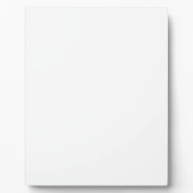 Elegante 8 "x10" Easel Plaque voor thuis of Kantoo