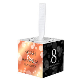 Elegante 8e bronzen huwelijksjubileumviering decoratie