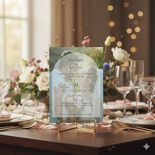 Elegante Aangepaste Achtergrond Afbeelding Trouwfe Kaart