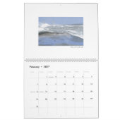 Elegante aangepaste artiest kalender Sjabloon (Feb 2027)