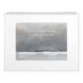 Elegante aangepaste artiest kalender Sjabloon (Hoes)