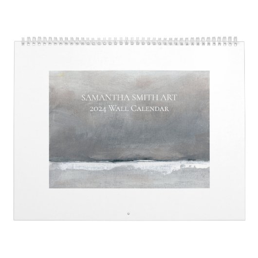 Elegante aangepaste artiest kalender Sjabloon (Hoes)