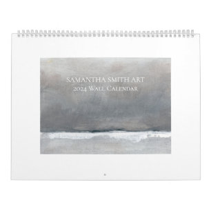 Elegante aangepaste artiest kalender Sjabloon