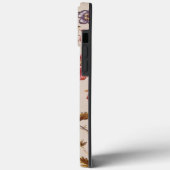 Elegante aangepaste bloemenfoto Case-Mate iPhone case (Achterkant / Links)