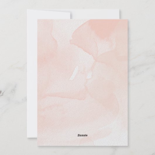 Elegante Aangepaste Bruiloft Uitnodigingen (Achterkant)