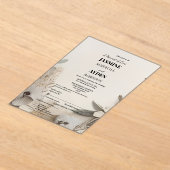 Elegante Aangepaste Bruiloft Uitnodigingen (Laagn)