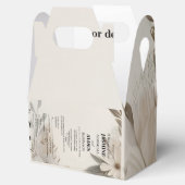 Elegante Aangepaste Bruiloft Uitnodigingen Bedankdoosjes (Geopend)