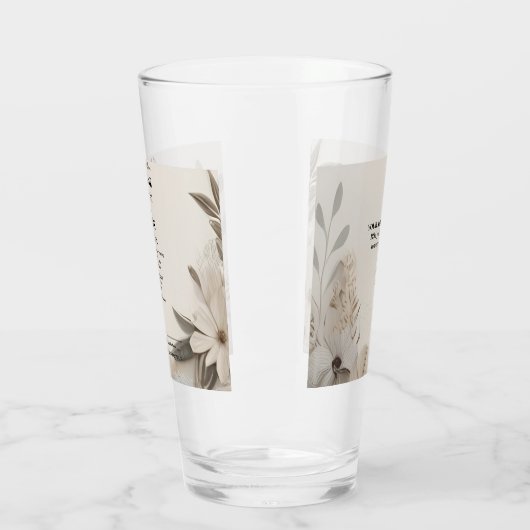 Elegante Aangepaste Bruiloft Uitnodigingen Glas (Links)