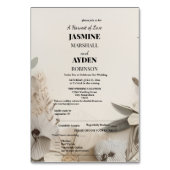 Elegante Aangepaste Bruiloft Uitnodigingen Kaart (Voorkant)