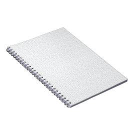 Elegante aangepaste en gepersonaliseerde notitiebl notitieboek