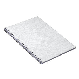 Elegante aangepaste en gepersonaliseerde notitiebl notitieboek