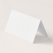 Elegante aangepaste foto begrafenisherdenking visitekaartje (Achterkant)