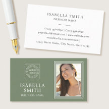 Elegante aangepaste foto-logo professioneel salieg