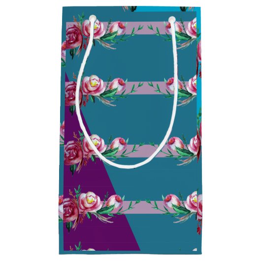 Elegante aangepaste geschenktas klein cadeauzakje (Voorkant)