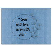 Elegante aangepaste ginkgo blad glas snijplank (Voorkant)