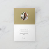 Elegante aangepaste makelaar dank u kaarten - mono (Binnen)