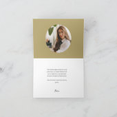 Elegante aangepaste makelaar dank u kaarten - mono (Binnen)