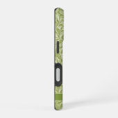 Elegante aangepaste naam Green Botanical iPhone 16 Hoesje (Rechterkant)