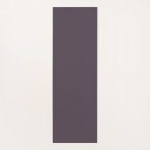 Elegante aangepaste naam Paarse Taupe Yogamat (Achterkant)