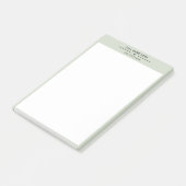 Elegante aangepaste notities voor werkruimten post-it® notes (Schuin)