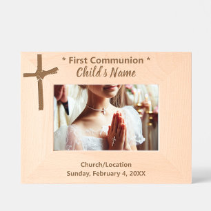 Elegante aangepaste orthodoxe, katholieke religieu gegraveerde lijstjes