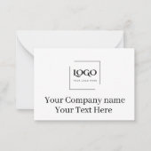 Elegante aangepaste sjabloon voor uw logo (Voorkant)