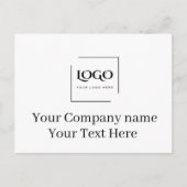 Elegante aangepaste sjabloon voor uw logo (Voorkant)