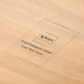 Elegante aangepaste sjabloon voor uw logo (Laagn)