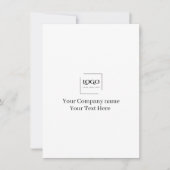Elegante aangepaste sjabloon voor uw logo (Voorkant)