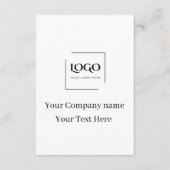 Elegante aangepaste sjabloon voor uw logo (Voorkant)