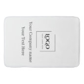 Elegante aangepaste sjabloon voor uw logo badmat (Voorkant)