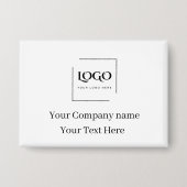 Elegante aangepaste sjabloon voor uw logo button (Voorkant)