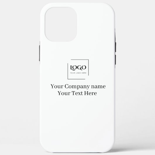 Elegante aangepaste sjabloon voor uw logo Case-Mate iPhone case (Achterkant)
