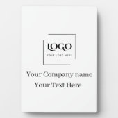 Elegante aangepaste sjabloon voor uw logo fotoplaat (voorkant)