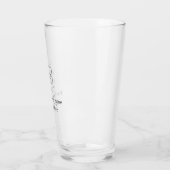 Elegante aangepaste sjabloon voor uw logo glas (Links)