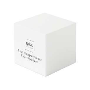 Elegante aangepaste sjabloon voor uw logo kubus