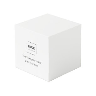Elegante aangepaste sjabloon voor uw logo kubus