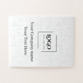 Elegante aangepaste sjabloon voor uw logo legpuzzel (Horizontaal)