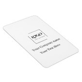 Elegante aangepaste sjabloon voor uw logo magneet (Rechterzijde)