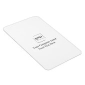 Elegante aangepaste sjabloon voor uw logo magneet (Rechterzijde)