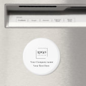 Elegante aangepaste sjabloon voor uw logo magneet (Insitu (Vaatwasser))